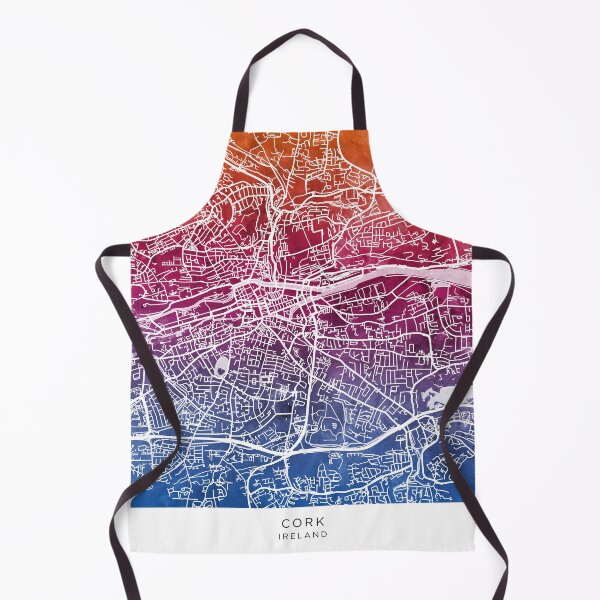 Item preview, Cork Ireland City Map designed and sold by ArtPrints.