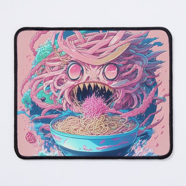 Item preview, Pink Monster Ramen designed and sold by mevillaKareen.