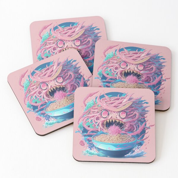 Item preview, Pink Monster Ramen designed and sold by mevillaKareen.