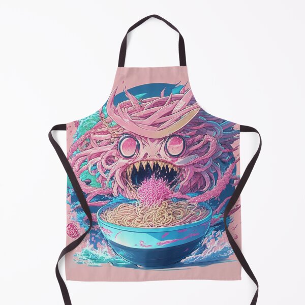 Item preview, Pink Monster Ramen designed and sold by mevillaKareen.