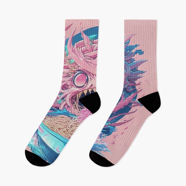 Item preview, Pink Monster Ramen designed and sold by mevillaKareen.