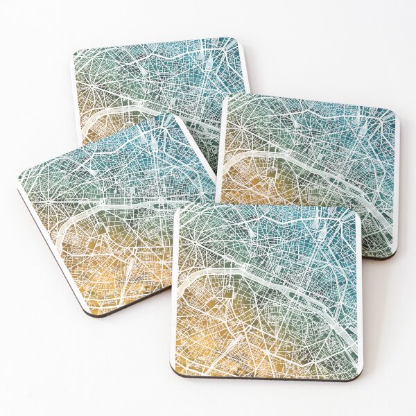Item preview, Paris France City Map designed and sold by ArtPrints.