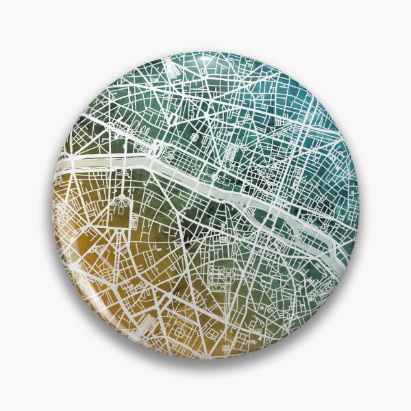 Item preview, Paris France City Map designed and sold by ArtPrints.