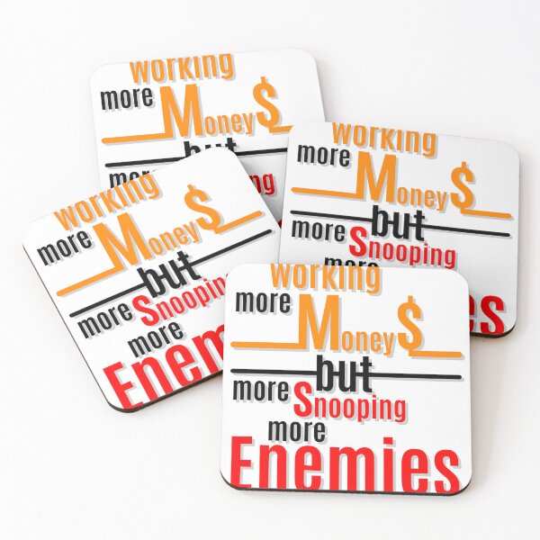 Item preview, Stop Snooping designed and sold by MuttofaTH.