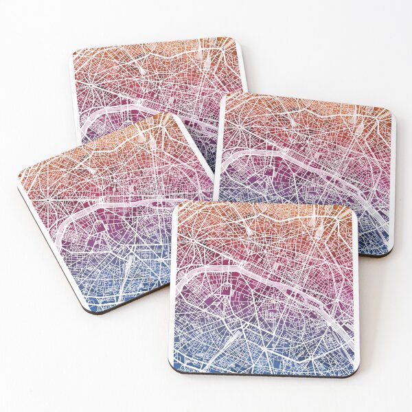 Item preview, Paris France City Map designed and sold by ArtPrints.