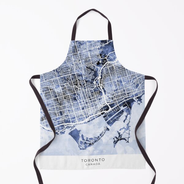 Item preview, Toronto Street Map designed and sold by ArtPrints.