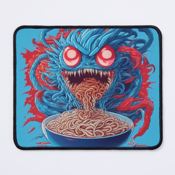 Item preview, Blue Monster Ramen designed and sold by mevillaKareen.