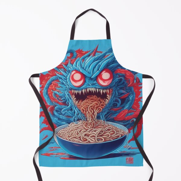 Item preview, Blue Monster Ramen designed and sold by mevillaKareen.