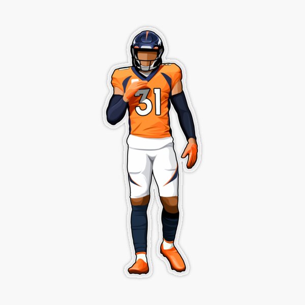 Denver Broncos #29 Jersey Bryce Callahan Legend Orange Color Rush