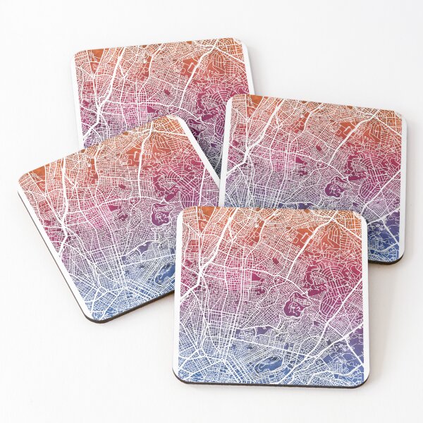 Item preview, Athens Greece City Map designed and sold by ArtPrints.