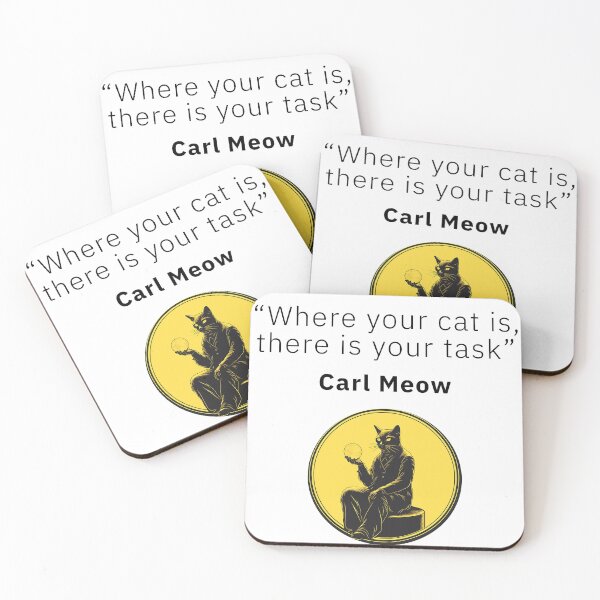Item preview, Where your cat is, there is your task designed and sold by alien038.