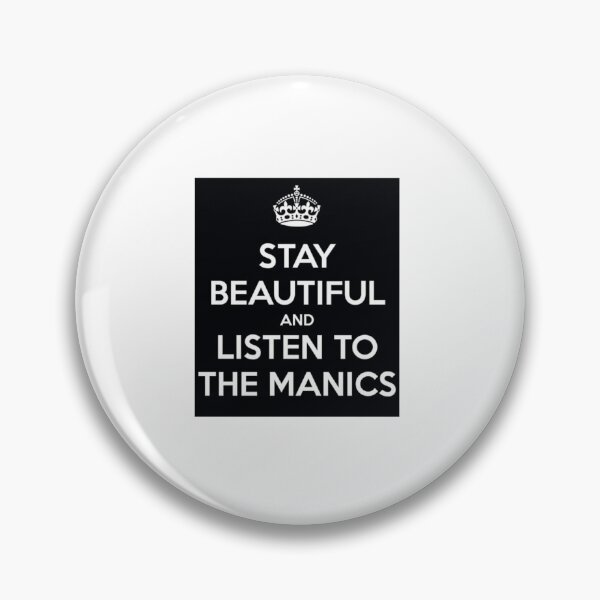 Item preview, Stay Beautiful and listen to the manics designed and sold by MargareteGottli.