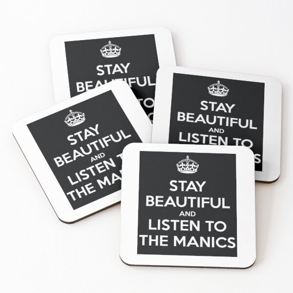 Item preview, Stay Beautiful and listen to the manics designed and sold by MargareteGottli.