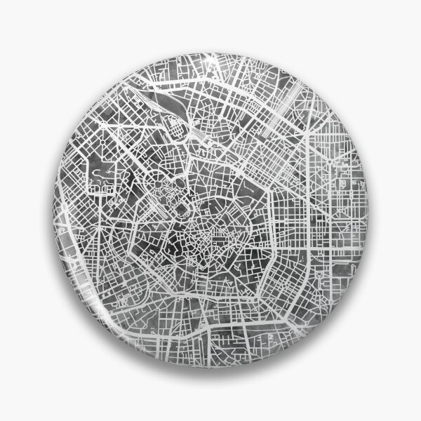 Item preview, Milan Italy City Map designed and sold by ArtPrints.