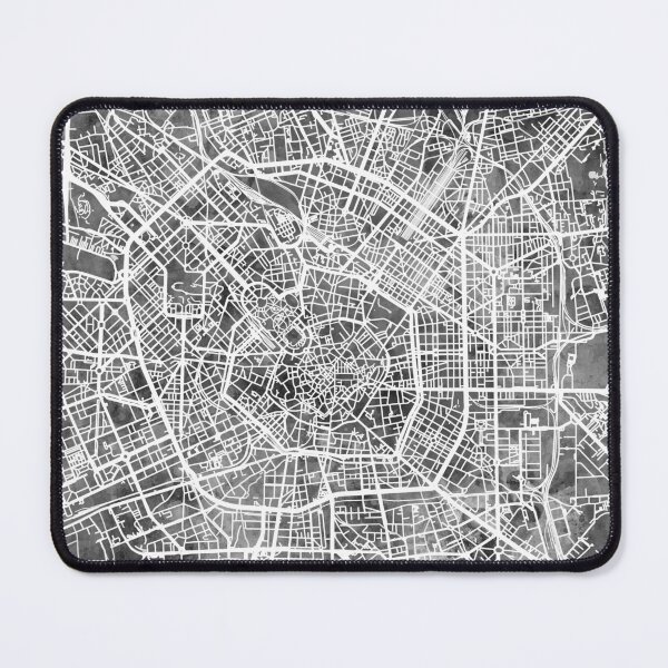 Item preview, Milan Italy City Map designed and sold by ArtPrints.