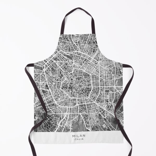Item preview, Milan Italy City Map designed and sold by ArtPrints.