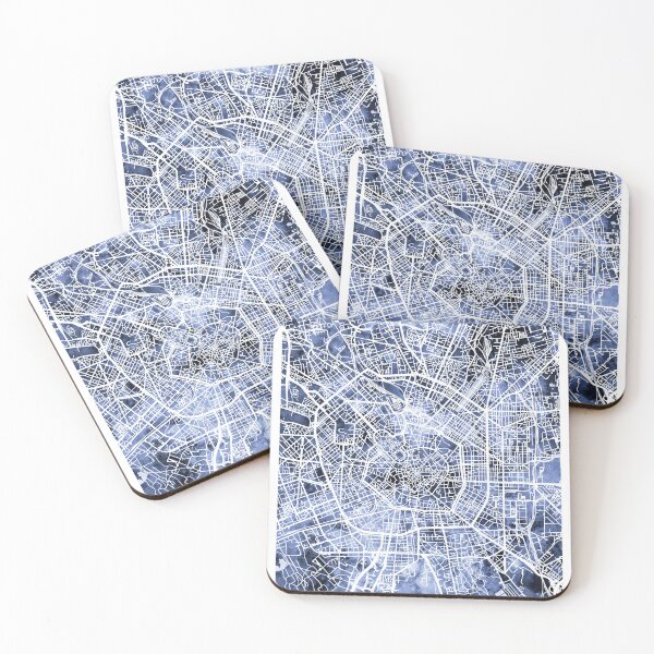 Item preview, Milan Italy City Map designed and sold by ArtPrints.