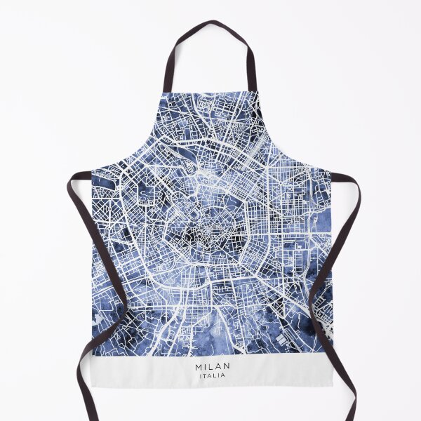 Item preview, Milan Italy City Map designed and sold by ArtPrints.