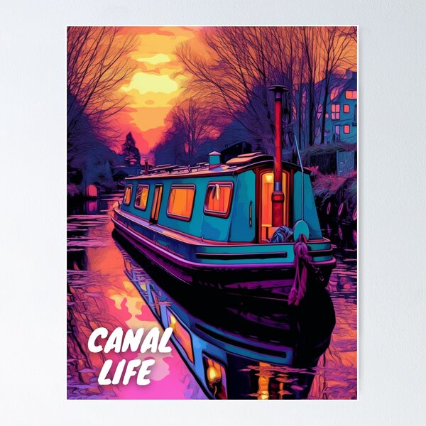 Item preview, Canal Life designed and sold by KateAndersonLTD.