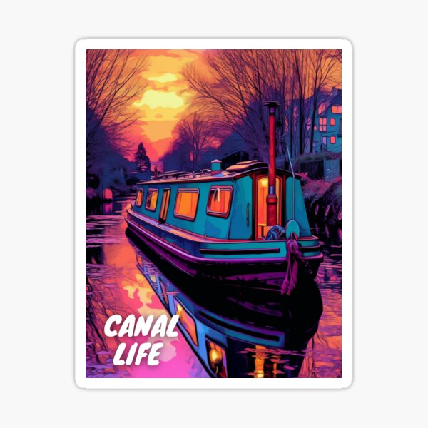 Item preview, Canal Life designed and sold by KateAndersonLTD.