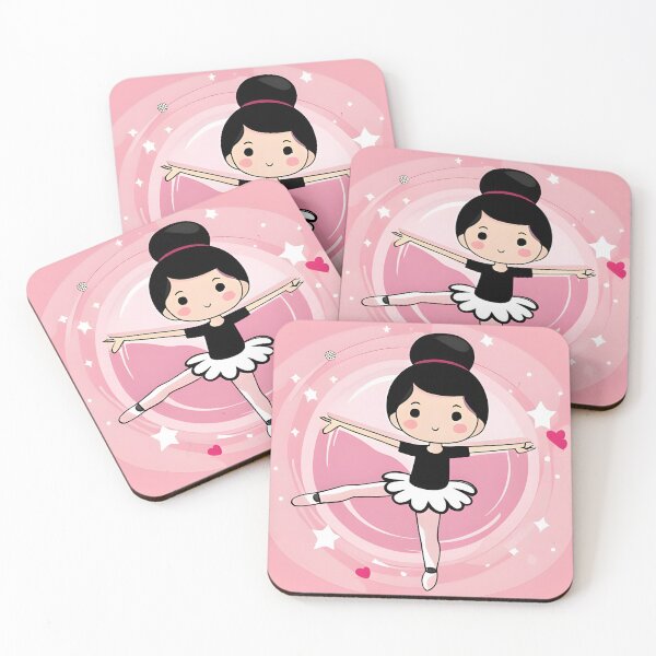 Item preview, Ballet Dancer Kawaii Ballerina designed and sold by druidwolfart.