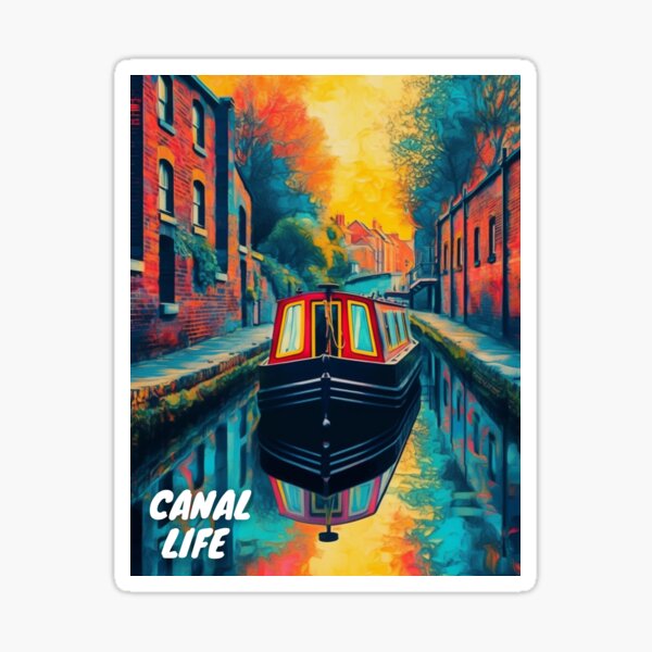 Item preview, Canal Life designed and sold by KateAndersonLTD.