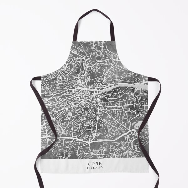 Item preview, Cork Ireland City Map designed and sold by ArtPrints.