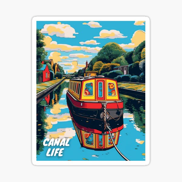 Item preview, Canal Life designed and sold by KateAndersonLTD.