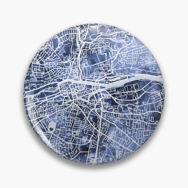 Artikelvorschau, Stadtplan von Cork, Irland entworfen und verkauft von ArtPrints.