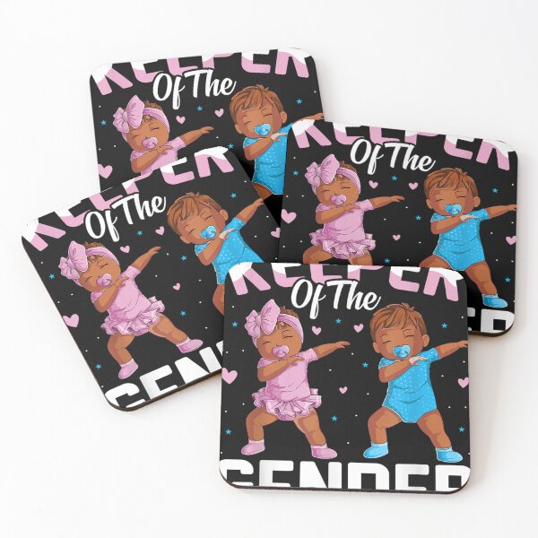 Item preview, Keeper of the Gender Baby Party Gender Reveal Announcement designed and sold by Marlo Solis.