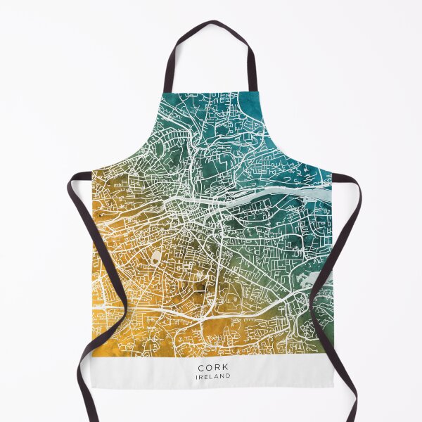 Item preview, Cork Ireland City Map designed and sold by ArtPrints.
