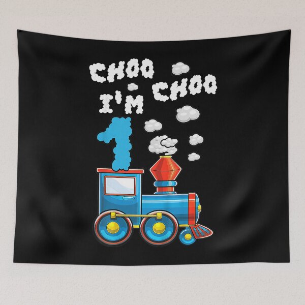 Item preview, Kids Choo Choo I'm 1 Chugga Train 1 Year Old Birthday Party Boy designed and sold by Marlo Solis.