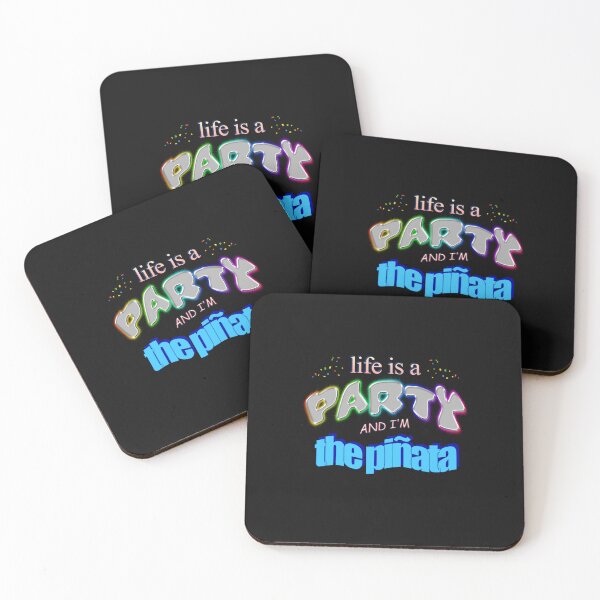 Item preview, Life is a party and i'm the piñata - Funny Birthday Word Art Classic   designed and sold by JanetChave.