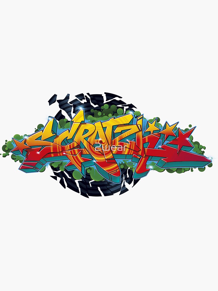 Scratch Graffiti Fusion | Sticker