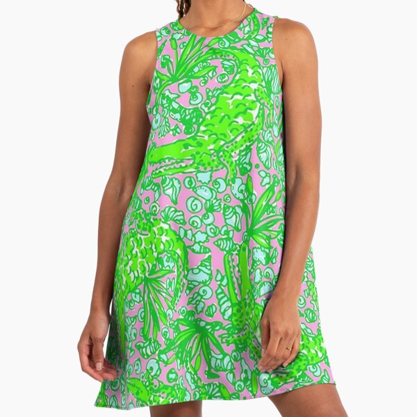 seafoam green dresses UPF 50+ Luxletic Catarina Dress main image 0