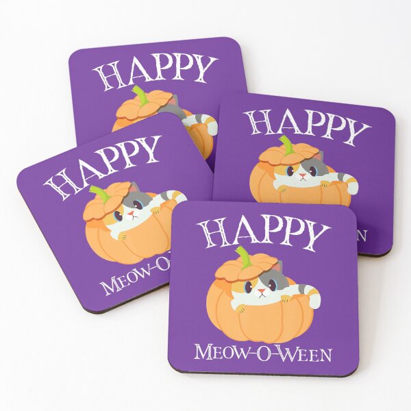 Item preview, Happy Meow-O-Ween Funny Halloween Kitty 	 	 designed and sold by godznsdaih67.