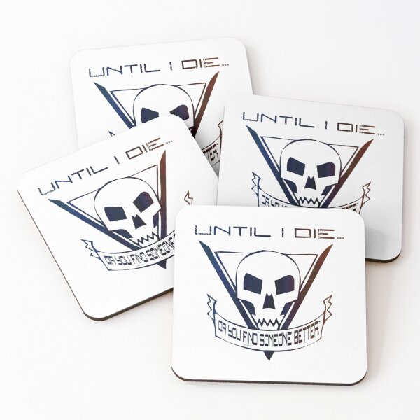 Item preview, Until I Die... (Starship Troopers Tribute) Sticker  designed and sold by DeclanGalbraith.