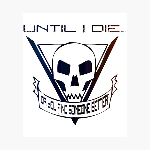 Item preview, Until I Die... (Starship Troopers Tribute) Sticker  designed and sold by DeclanGalbraith.