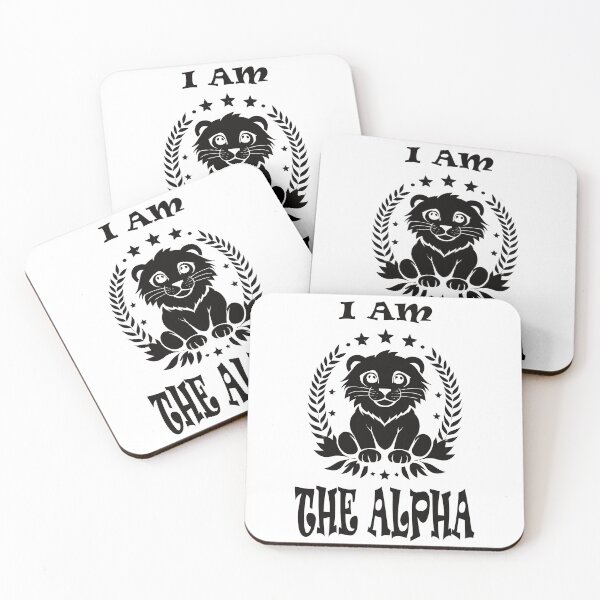 Item preview, Lion Alpha Black designed and sold by Soulemotion.