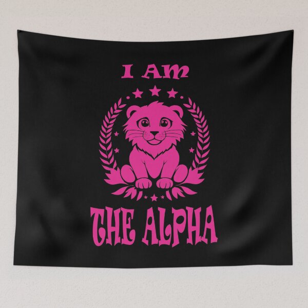 Item preview, Lion Alpha Pink designed and sold by Soulemotion.