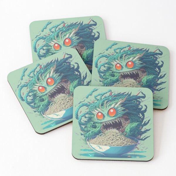 Item preview, Green Ramen Ghost designed and sold by IrvinebarKley.
