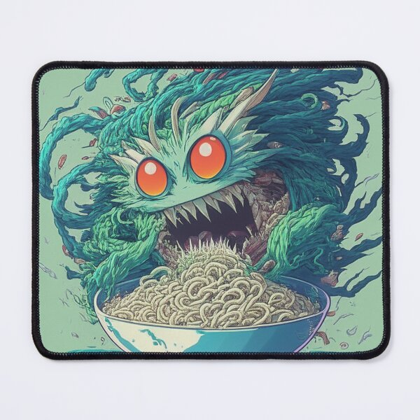 Item preview, Green Ramen Ghost designed and sold by IrvinebarKley.
