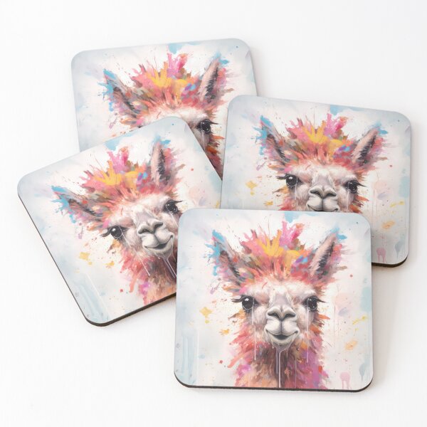 Aperçu de l'œuvre Blushing Alpaca créée et vendue par Xenthorium.