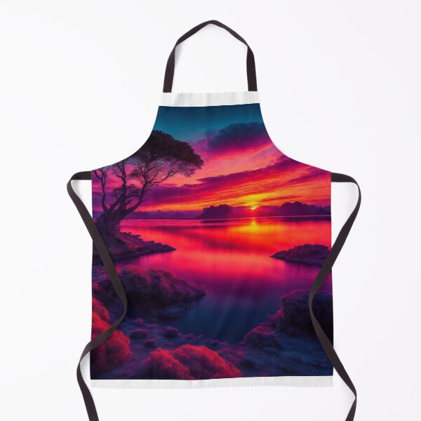 Item preview, Waterfront Landscapes with the Sunset or Sunrise in the Background, Creating a Beautiful and Dramatic Scene, Ai Generated Art designed and sold by AiGens.