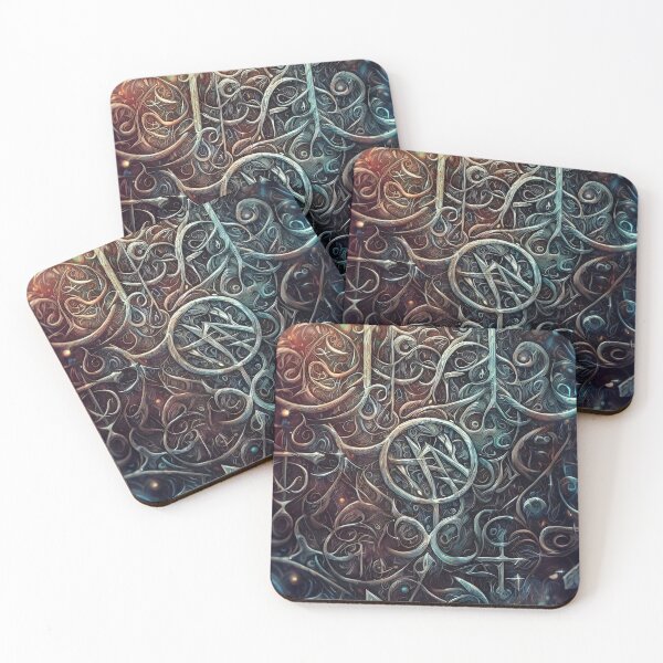 Item preview, Valhalla Celtic knot pattern retro vintage designed and sold by TomFrontierArt.