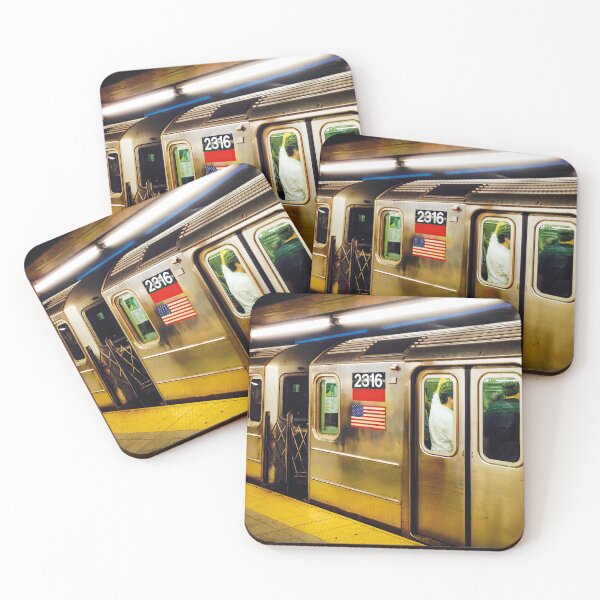 Item preview, Transit Tales Subway Train 2316 in North Hudson designed and sold by VRMediaDecor.