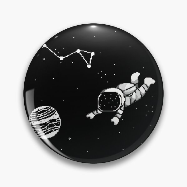 Item preview, Pixel Astronaut T-Shirt - Discover the universe in style designed and sold by SketchyPedals.
