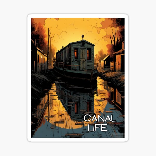 Item preview, Canal Life designed and sold by KateAndersonLTD.
