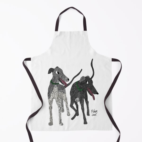 Item preview, Luke and Rain - Robot Greyhounds designed and sold by Rohans-Drawings.