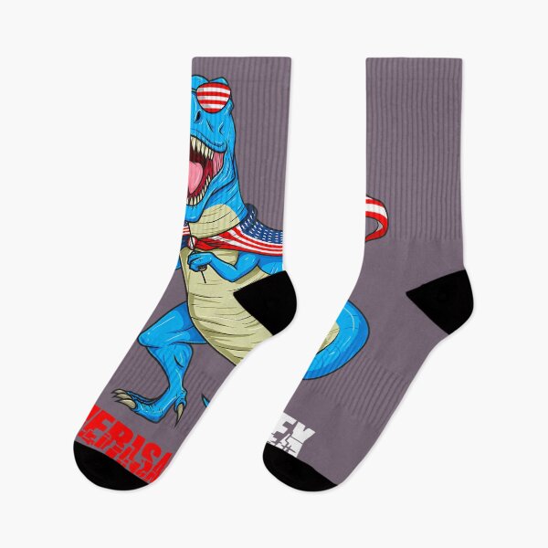 Item preview, Amerisaurus Rex Patriotic Dinosaur American Flag 4th of July 		 designed and sold by eeagycrk56.